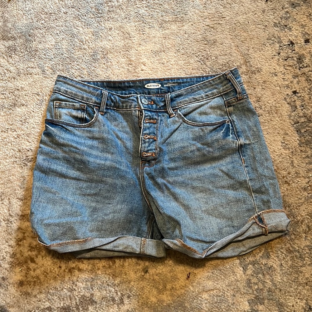 Old navy high rise denim shorts